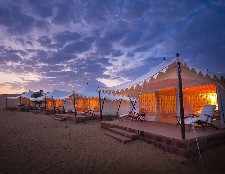 Rajasthan Luxury Desert Glamping Experience
