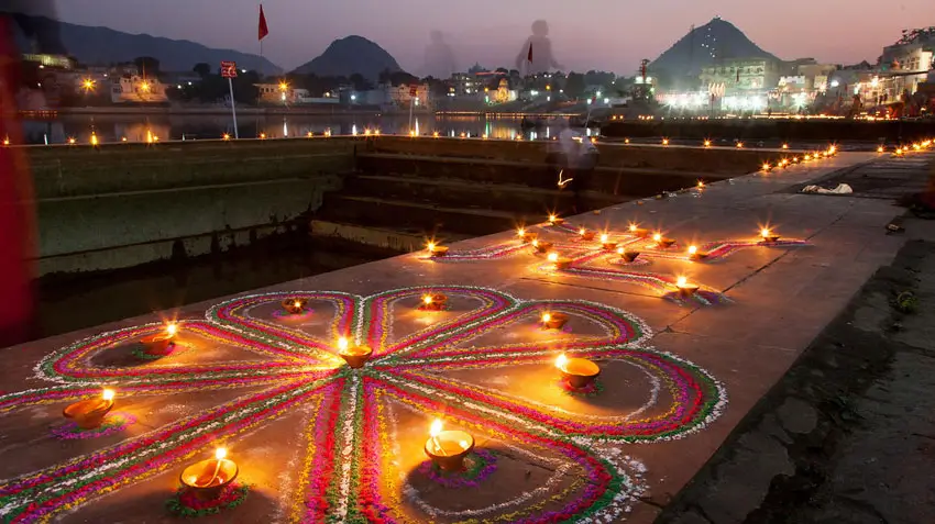 Diwali-in-Pushkar