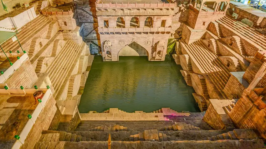 Mehrangarh-Fort-Stepwells